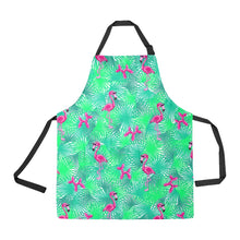 Load image into Gallery viewer, Apron with Flamingos and balloon Dogs