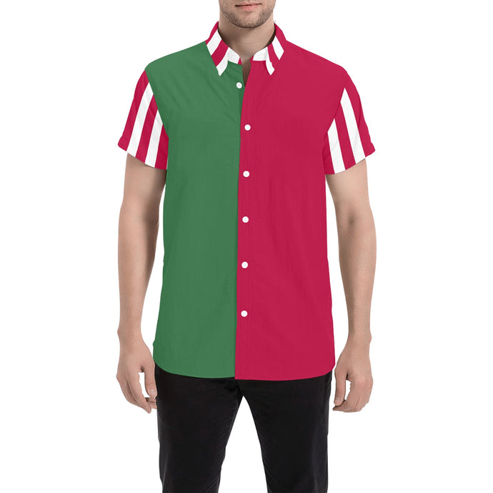 Christmas Jester - Nate Short Sleeve Shirt (Small-5XL)